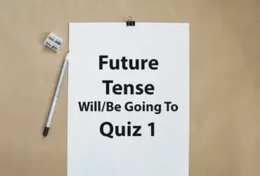 Future Tense Gelecek Zaman Quiz 1